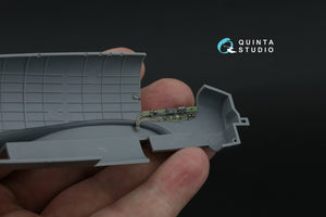 Intérieur imprimé en 3D et coloré sur papier décalcomanie (Tamiya) (avec pièces en résine imprimées en 3D) Quinta Studio QD+48556 Bristol Beaufighter TF.Mk.X, échelle 1/48 – Bild 10