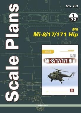 MMP Books 58563 Plans à l'échelle n° 63 Mil Mi-8/17/171 EN