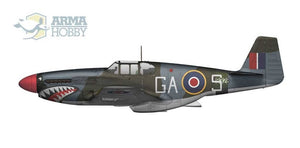 Maquette Arma Hobby 70039 P-51C Mustang Mk III au 1/72 – immagine 4