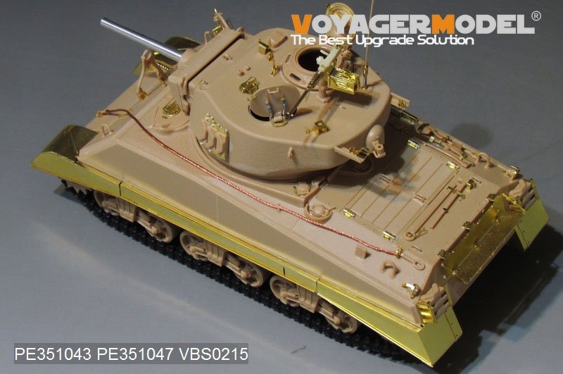 Maquette Voyager PE351043 Char d&amp;#39;assaut américain M4A3E2 JUMBO de base (pour MENG TS-045) 1/35 – image 2