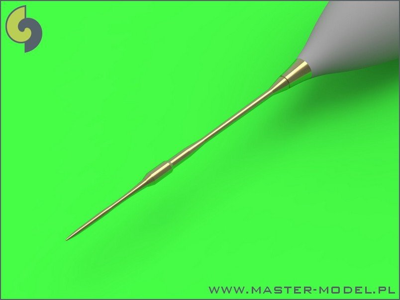 Master AM-48-080 North American RA-5C - Vigilante - Sonde de tube Pitot et d&amp;#39;angle d&amp;#39;attaque (1/48) – Bild 2