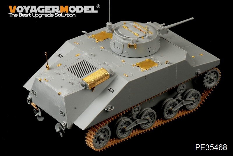 Maquette Voyager PE35468 Char amphibie Type 2 (Ka-Mi) de la Marine impériale japonaise de la Seconde Guerre mondiale pour DROGON 6678 au 1/35 – image 3