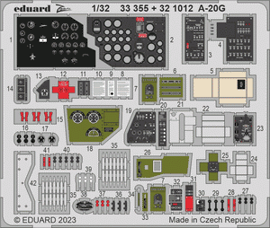 Eduard BIG33156 A-20G HONG KONG MAQUETTES 1/32 – Bild 5