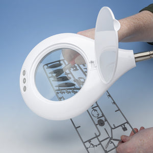 Lampe loupe LED Lightcraft LC8070LED-EU avec pied de sol – immagine 2