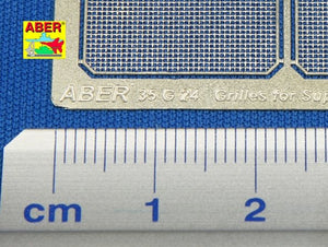 Aber 35G24 Grilles pour char super lourd allemand E-100 (1/35) – immagine 3