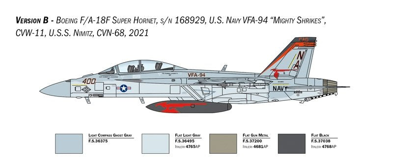 Italeri 2823 F/A-18F Couleurs spéciales de l&amp;#39;US Navy 1/48 – image 7