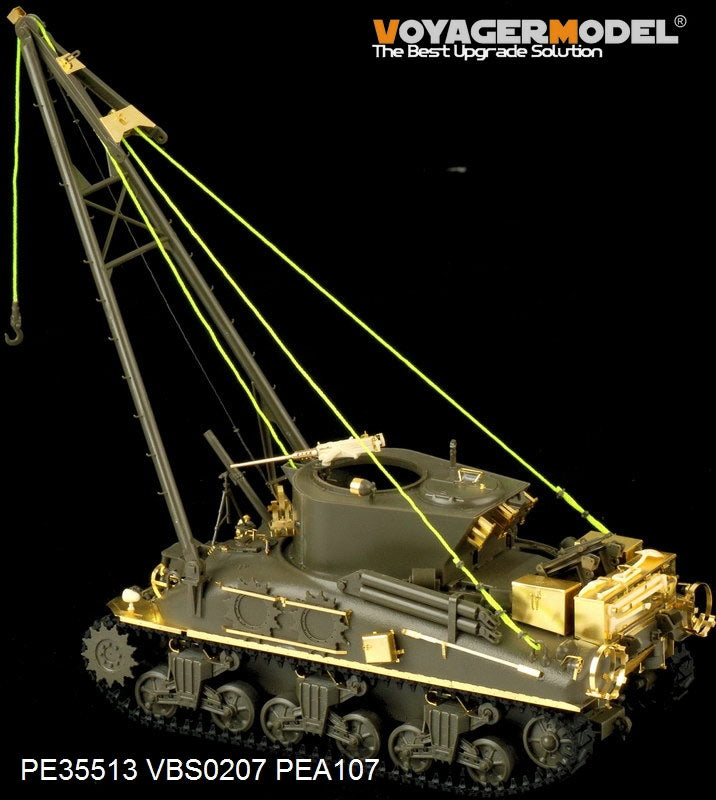Véhicule de dépannage de char américain M32B1 de la Seconde Guerre mondiale, modèle Voyager PE35513, pour TASCA 35026, échelle 1/35 – immagine 18