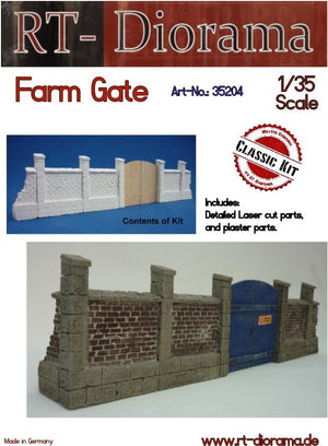 RT-Diorama 35204 Porte de ferme 1/35