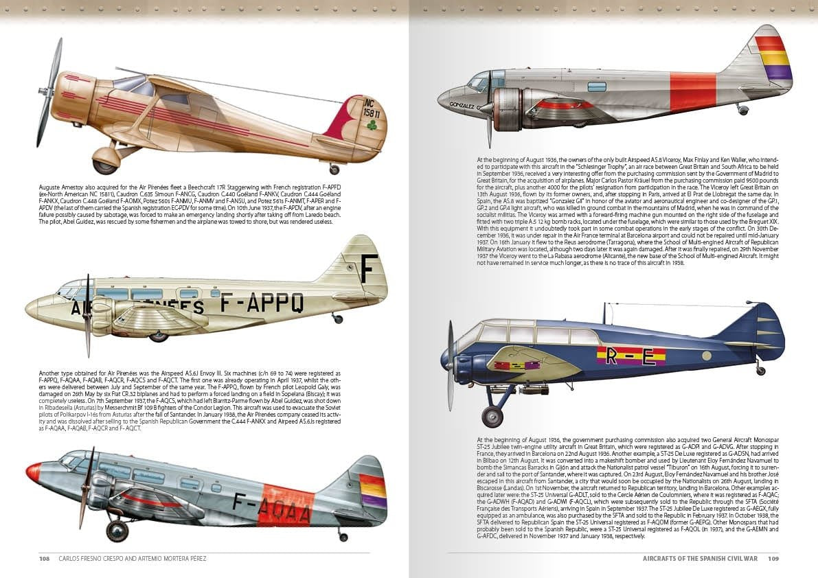 502e Abteilung ABT713 AVIONS DE LA GUERRE CIVILE ESPAGNOLE 1936-1939  – imagen 3