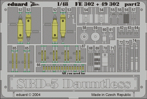 Eduard FE302 SBD-5 MINIATURES PRÉCISES 1/48 – image 2