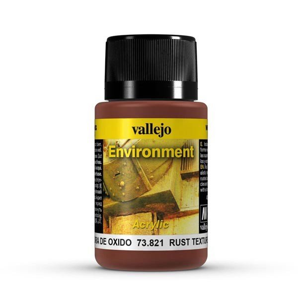 Vallejo 73821 Environnement - Texture Rouille 40 ml