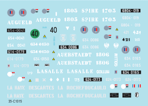 Star Decals 35-C1015 AMX-30 B2 français 1/35 – image 3