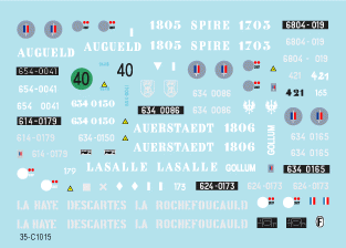 Star Decals 35-C1015 AMX-30 B2 français 1/35 – image 3