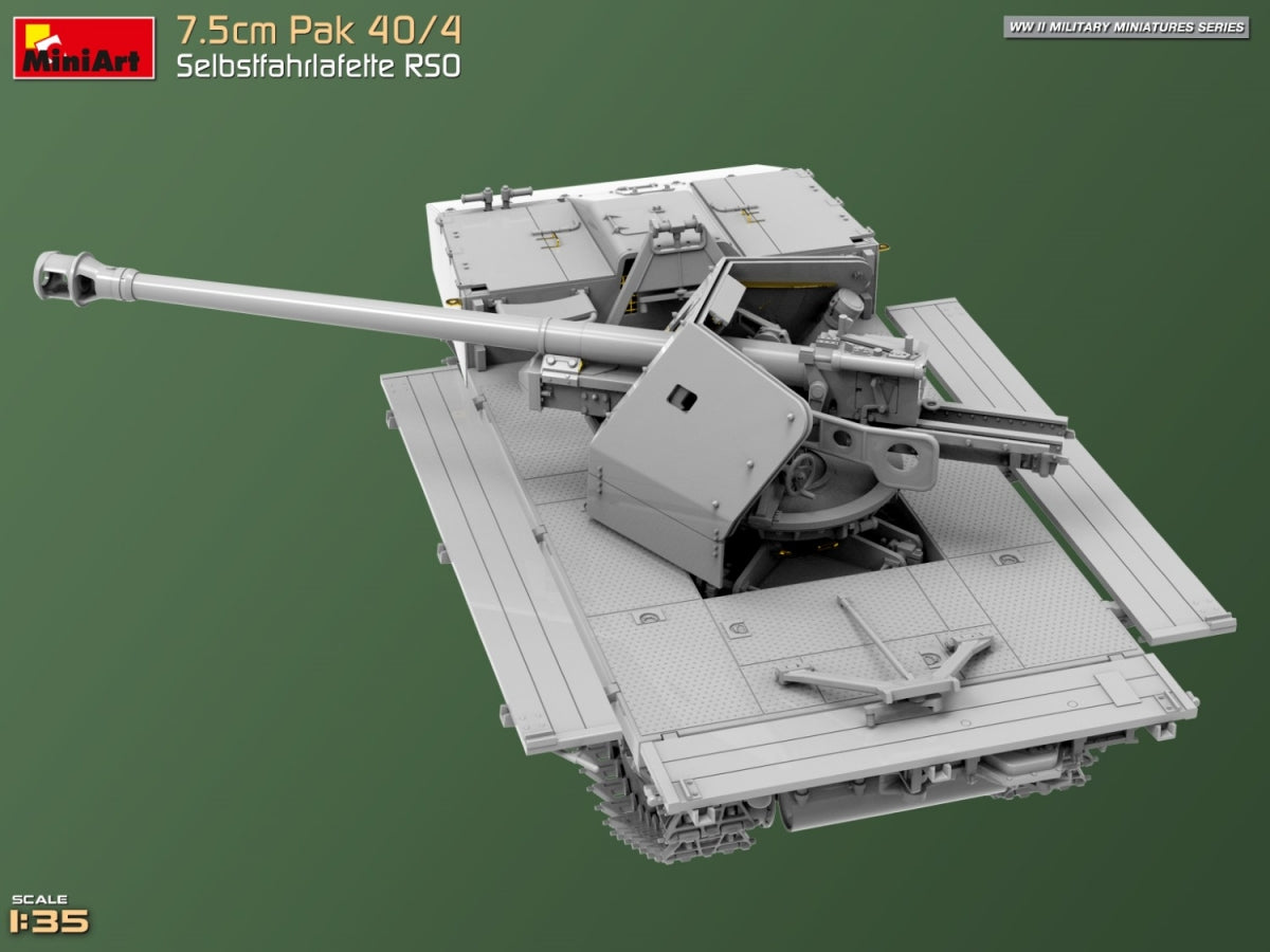 MiniArt 35483 7,5 cm paquet 40/4. Selbstfahrlafette RSO 1/35  – image 10