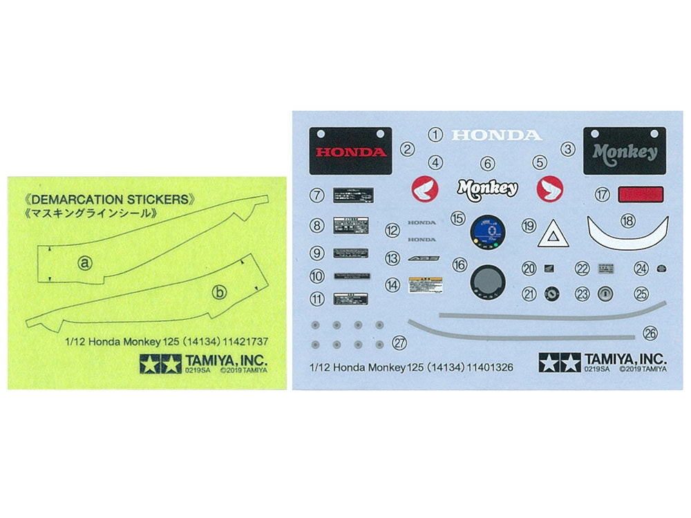 Tamiya 14134 Monkey 125 1/12 – zdjęcie 9