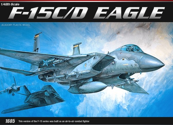 Maquette Academy 12257 F-15C/D Eagle (1/48)