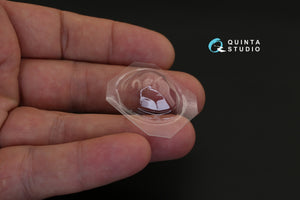Verrière transparente thermoformée Quinta Studio QC144002 Tu-154 (pour kit Zvezda) 1/144 – Bild 2