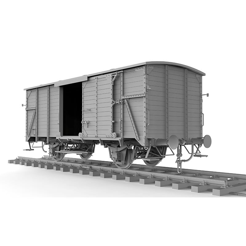 AK Interactive AK35502 WAGON FERROVIAIRE ALLEMAND COUVERT G10 GEDECKTER GÜTERWAGEN G10 1/35 – Bild 10