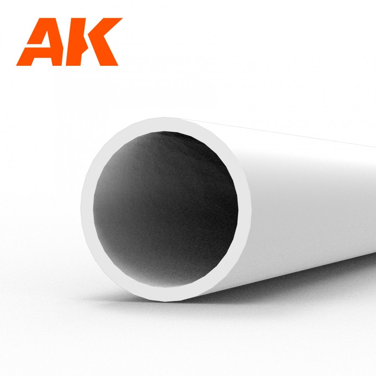 AK Interactive AK6544 TUBE CREUX 4,00 DIAMÈTRE X 350MM – TUBE CREUX EN STYRÈNE – (4 UNITÉS) – immagine 2