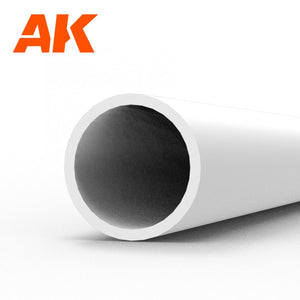 AK Interactive AK6544 TUBE CREUX 4,00 DIAMÈTRE X 350MM – TUBE CREUX EN STYRÈNE – (4 UNITÉS) – immagine 2