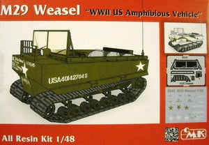 CMK 8049 M29 Weasel Véhicule amphibie américain 1/48