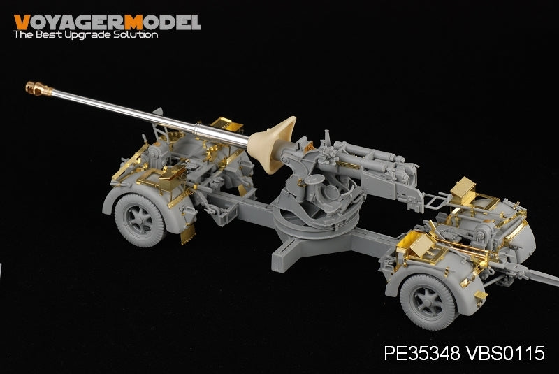 Maquette Voyager PE35348, char allemand PaK 43/3 L/71 de la Seconde Guerre mondiale avec boîte à outils, pour DRAGON 6522 au 1/35 – Bild 2