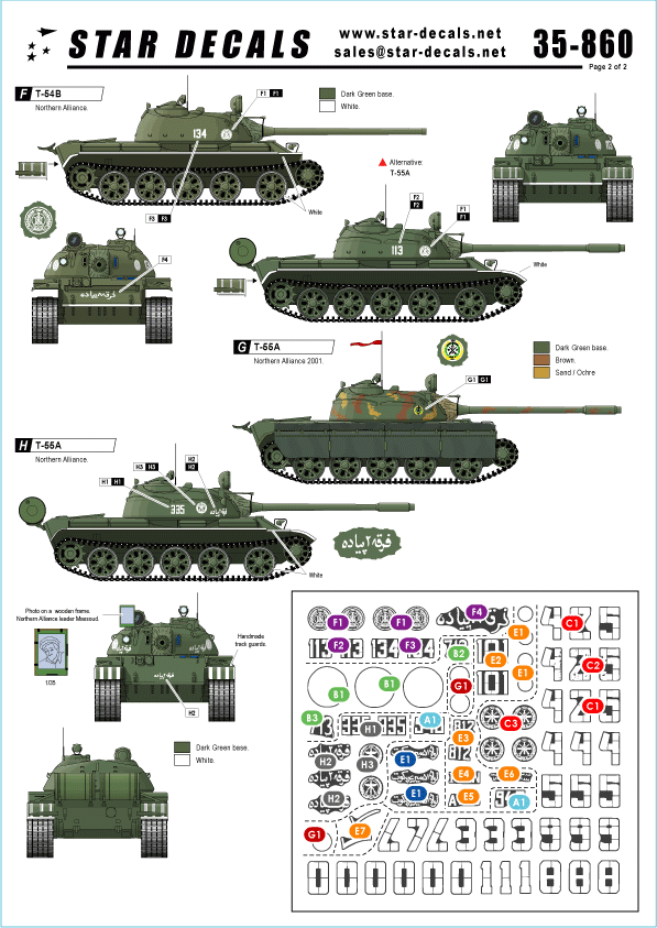 Star Decals 35-860 Chars afghans 1/35 – image 2