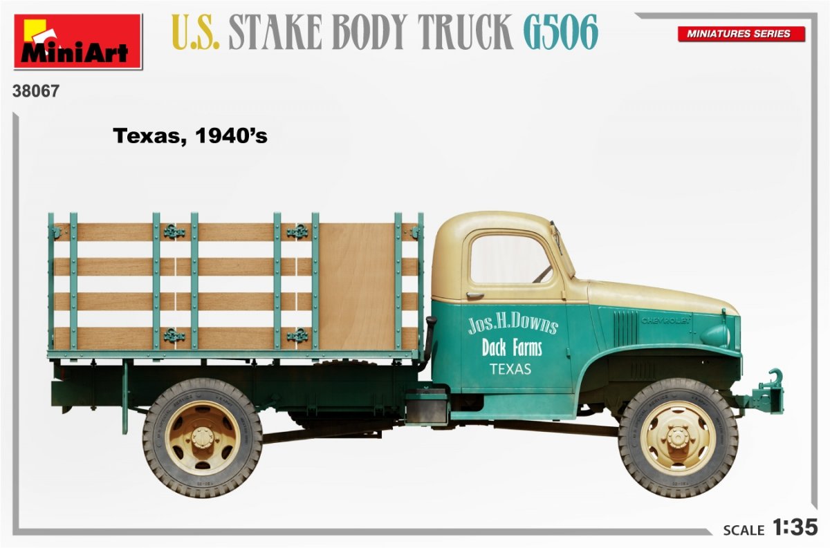 MiniArt 38067 Camion plateau américain G506 1/35 – Bild 9