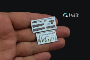Intérieur imprimé en 3D et coloré sur papier décalcomanie Quinta Studio QD72103 CF-104 (Hasegawa) à l&amp;#39;échelle 1/72 – Bild 4
