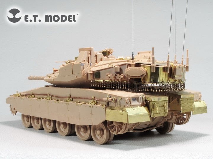 ET Model E35-286 Merkava Mk.4M israélien avec système de protection active Trophy et jupes latérales pour kit Meng 1/35 – image 3