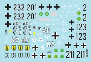 Star Decals 35-C1207 Chars allemands en Italie n° 7 Sturmpanzer 1/35 – image 3