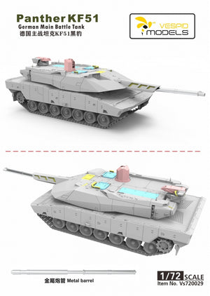 Vespid Models VS720029 Panther KF51 MBT 1/72 – zdjęcie 3