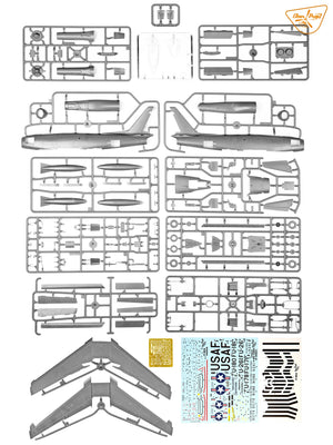 Clear Prop! CP4825 North American F-86 A Sabre in Korea Early Variants (Advanced Kit) 1/48 – zdjęcie 5