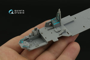 Intérieur imprimé en 3D et coloré sur papier décalcomanie Quinta Studio QD48356 Mi-24D (Trumpeter) 1/48 – image 13