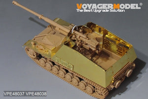 Maquette Voyager VPE48037 Sd.Kfz. 164 Nashorn allemand de la Seconde Guerre mondiale (modèle de base) pour Tamiya 32600 au 1/48 – image 3
