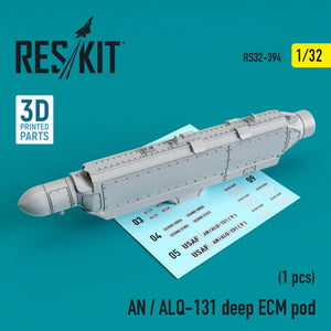 RESKIT RS32-0394 AN/ALQ-131 POD ECM PROFONDE 1/32