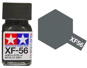 Peinture émail gris métallisé Tamiya XF56 (80356)