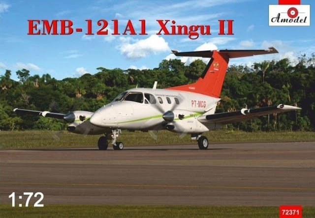 Modèle A 72371 EMB-121A1 Xingu II 1/72