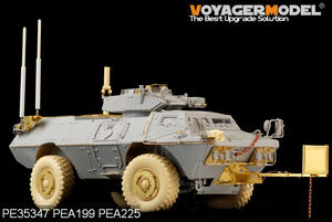 Roues de route Voyager Model PEA199 M1117 de l&amp;#39;armée américaine moderne (pour TRUMPETER) 1/35