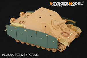 Maquette Voyager PE35260 Sturmpanzer IV Brummbar allemand de la Seconde Guerre mondiale, version précoce (pour Tristar, Hobby Boss) 1/35 – image 6