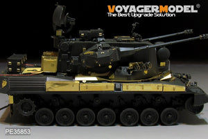 Maquette Voyager PE35853 Gepard A2 SPAAG allemand moderne de base pour MENG TS-030 1/35 – imagen 12