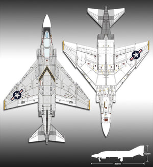 Academy 12305 USN F-4J VF-84 Jolly Rogers (1/48)  – immagine 3