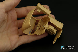 Quinta Studio QD35060 GMC CCKW 352 Camion cargo, intérieur imprimé en 3D et coloré sur papier décalcomanie (HobbyBoss) 1/35 – imagen 5