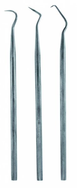 Sondes/grattoirs en acier inoxydable Vallejo T02001 (3 pièces)