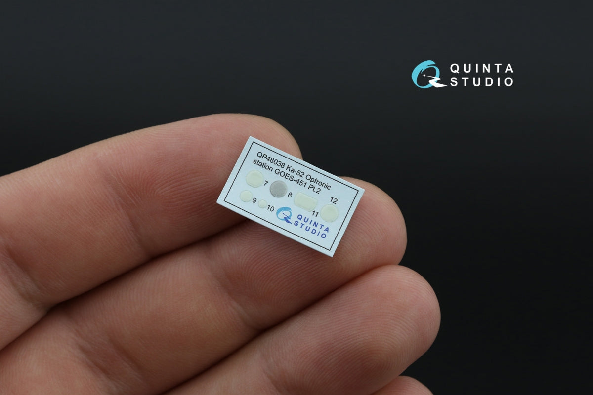 Quinta Studio QP+48038 Station optronique Ka-52 GOES-451 (Zvezda) 1/48 – immagine 6
