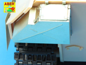Aber 25020 Boîtes arrière pour (Sd.Kfz. 171) Panther Ausf.A (1/25) – immagine 9