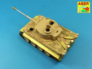 Aber 35259 Sd.Kfz.18 Pz.Kpfw.VI Ausf.E Tiger I (s.PzAbt. 501 en Tunisie) (1/35) – imagen 17