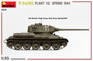 MiniArt 35379 T-34/85 USINE 112. PRINTEMPS 1944 1/35 – Bild 8