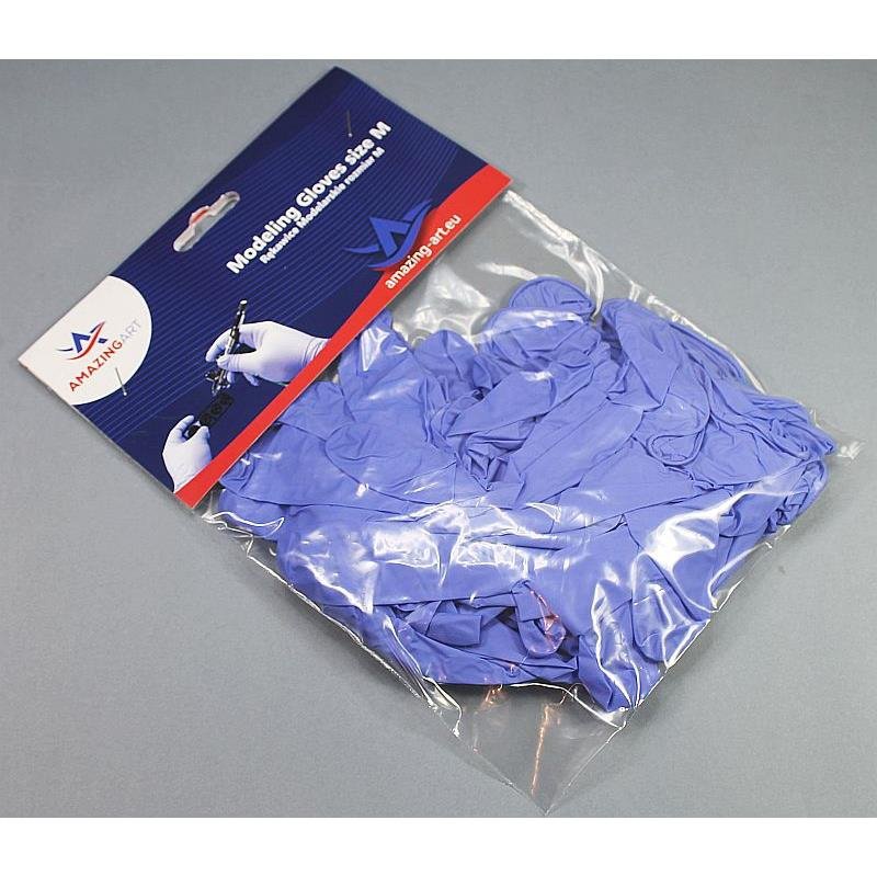 Amazing Art 19724 Modeling Gloves 10 pcs size M