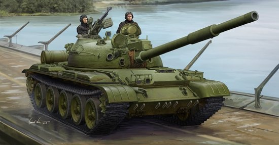 Trumpeter 01552 T-62 russe Mod.1975 Mod.1972+KTD2